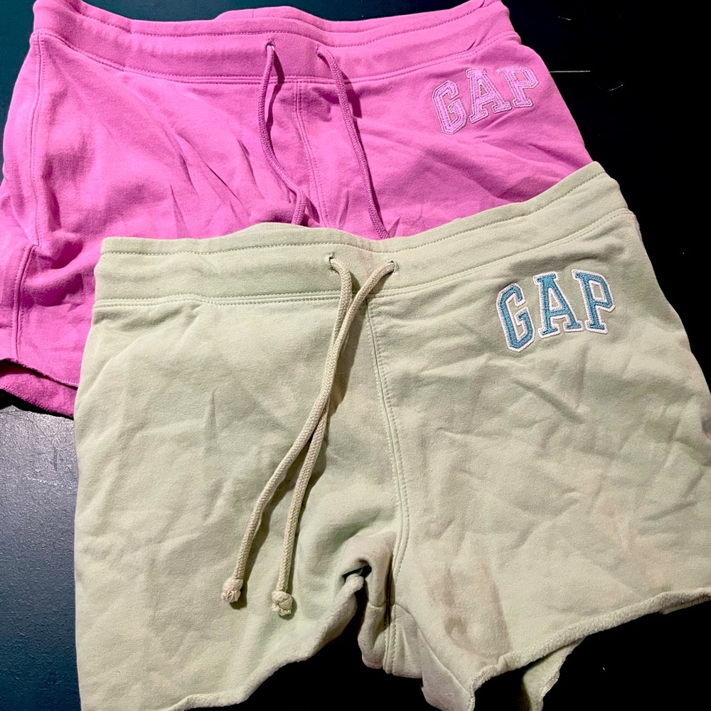 GAP athletic shorts 2 pair